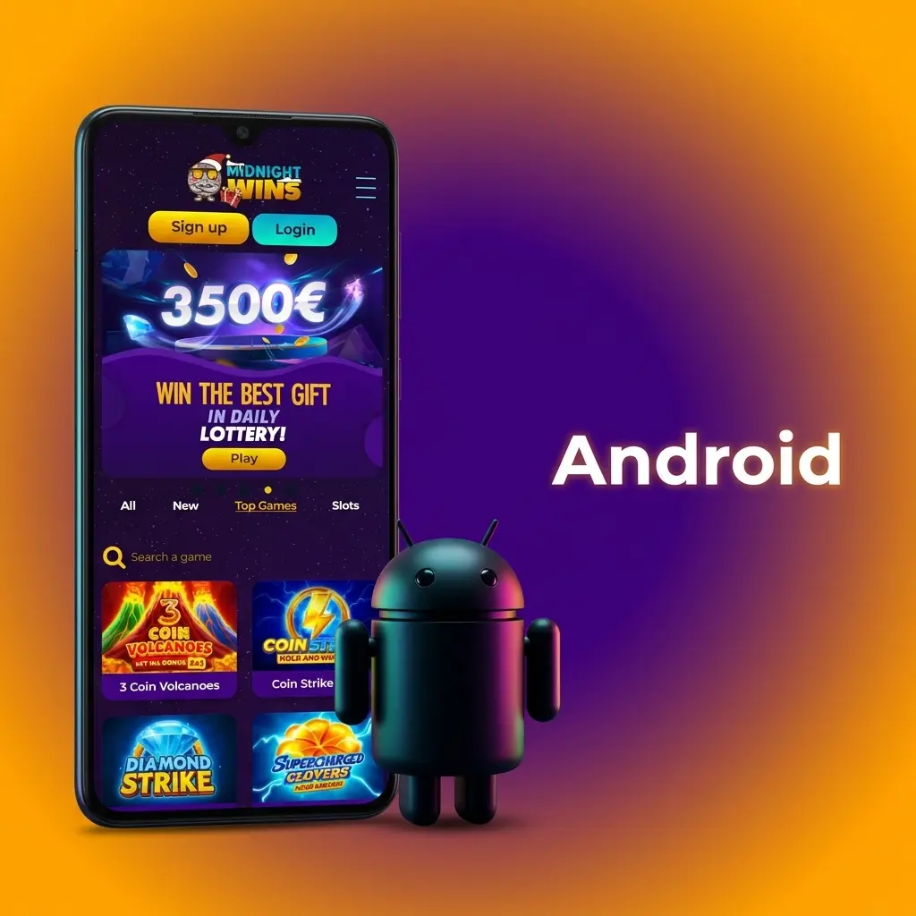 Midnight Wins Android app APK download and installation guide for smartphones and tablets running Android 5.0 or above