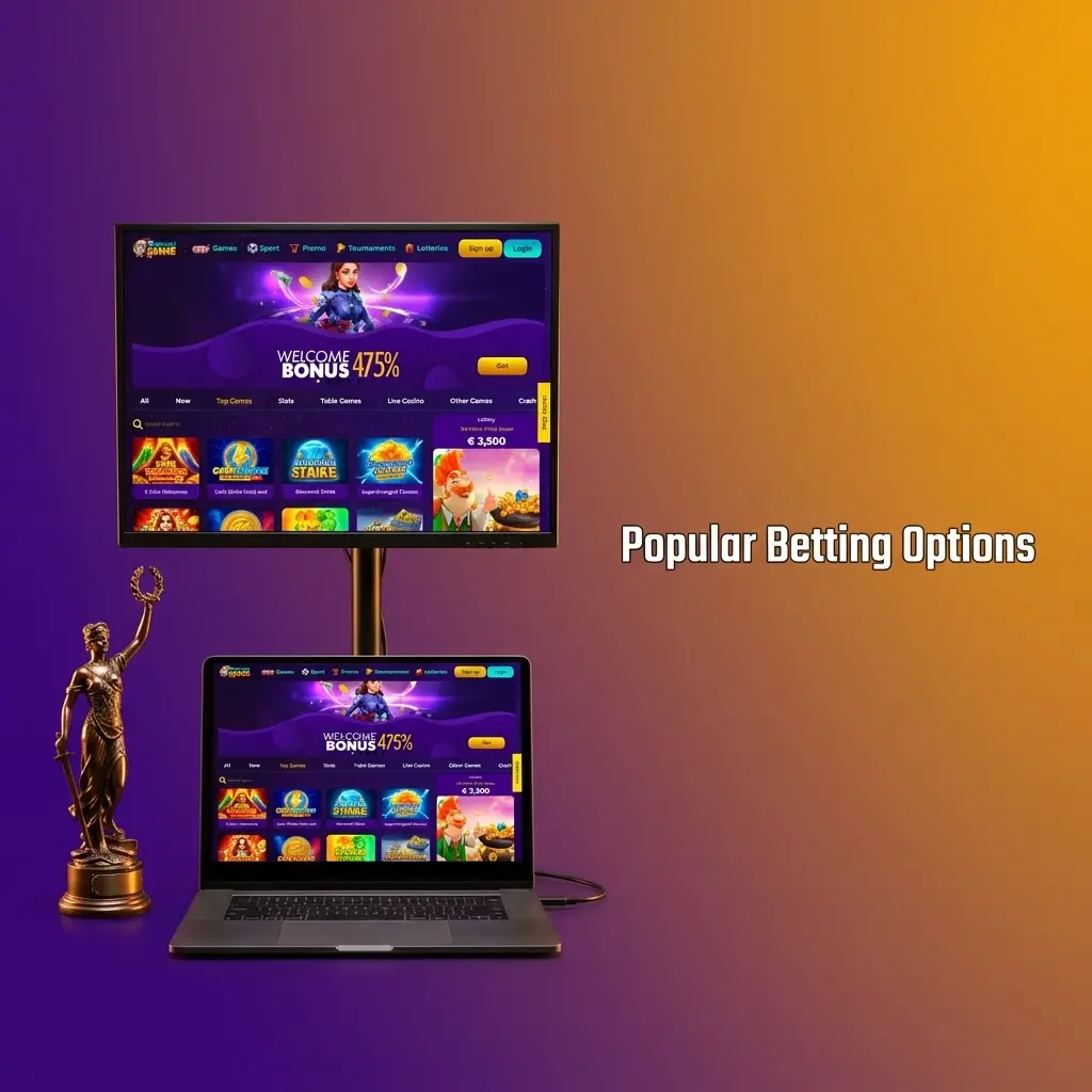 Midnight Wins betting options including pre-match, live, accumulator, outright, and each-way bets for sports and eSports