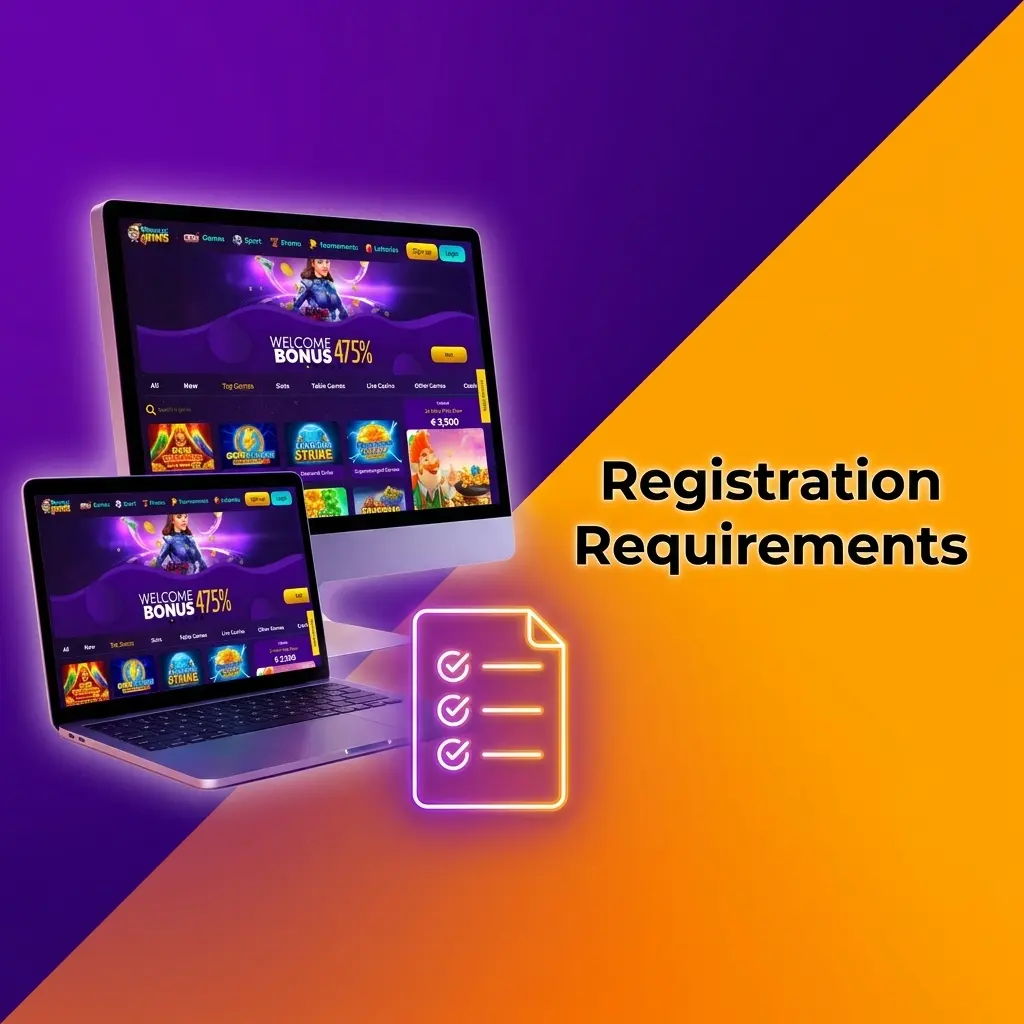 UK players must be 18+, a resident, and provide valid ID and accurate details to register at Midnight Wins casino.